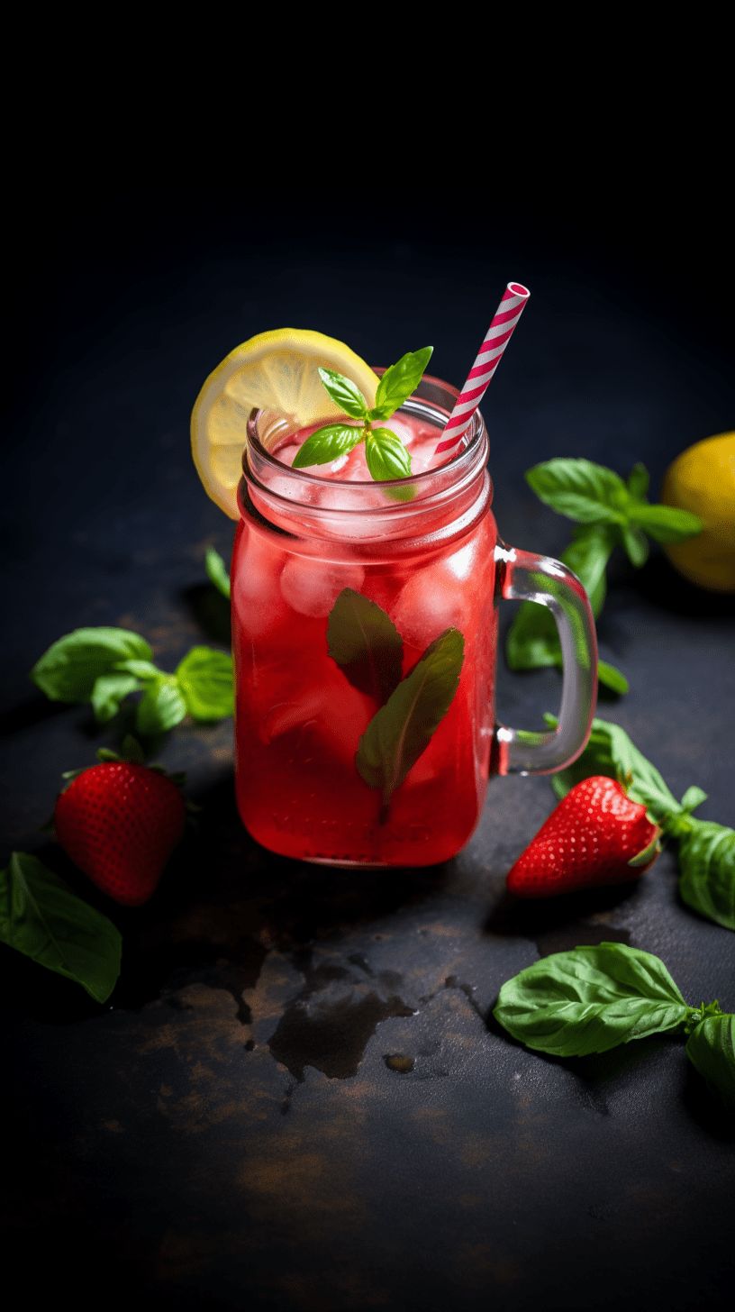 Çilekli Limonata